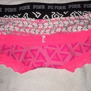 PINK/Victoria Secret Panties (3qty)